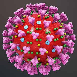 Illustration virus Covid