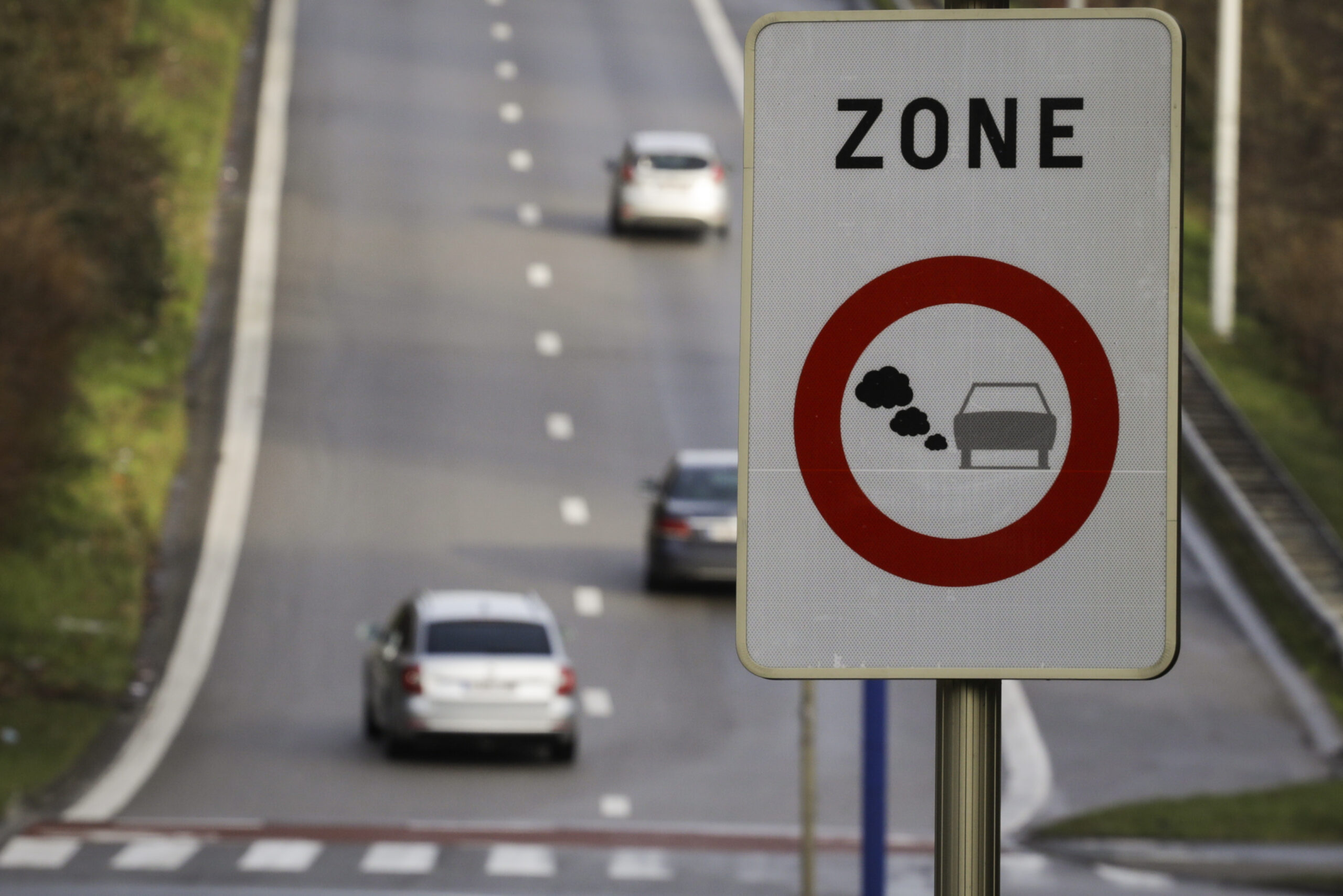 Signalisation de l'entrée dans une zone LEZ